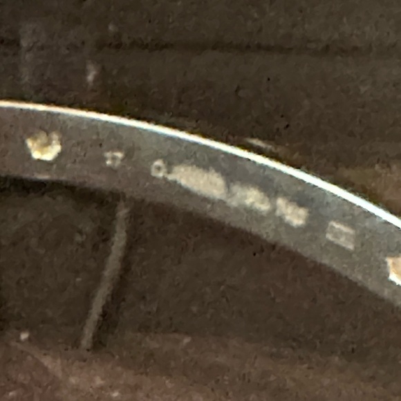 Authentic used white gold 18 kt Love bracelet 4 diamonds size 16 - Picture 6 of 8